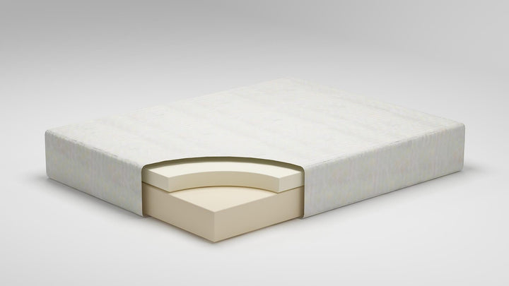 Chime 12 Inch Memory Foam Full Mattress in a Box - White (8)