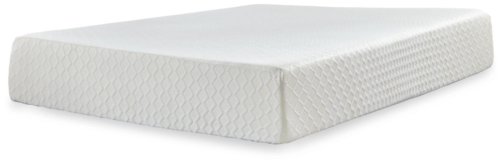 Chime 12 Inch Memory Foam Queen Mattress in a Box - White (1)