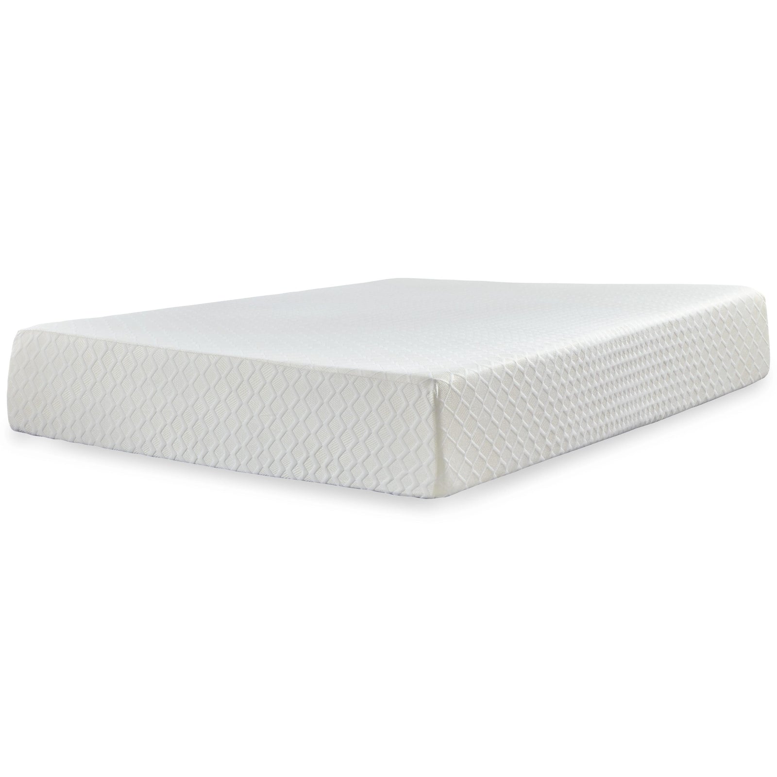 Chime 12 Inch Memory Foam California King Mattress in a Box - White (1)