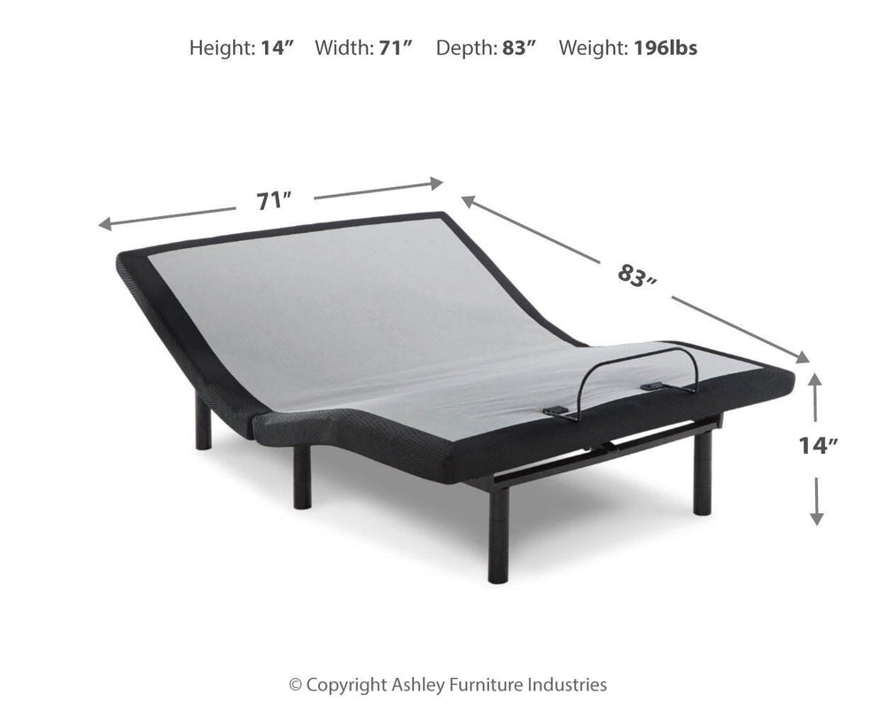 Head-Foot Model Best California King Adjustable Base - Black (3)