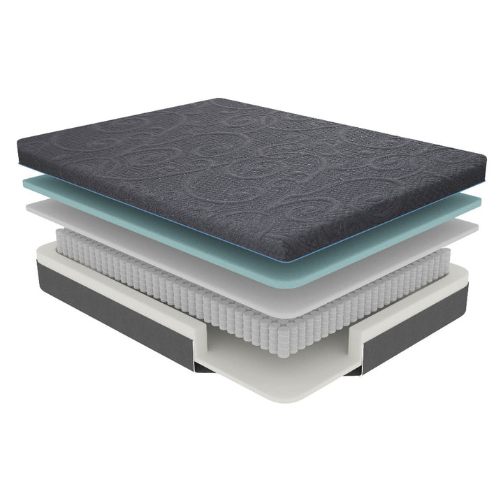 8-Inch Gel-Infused Memory Foam Hybrid Mattress
