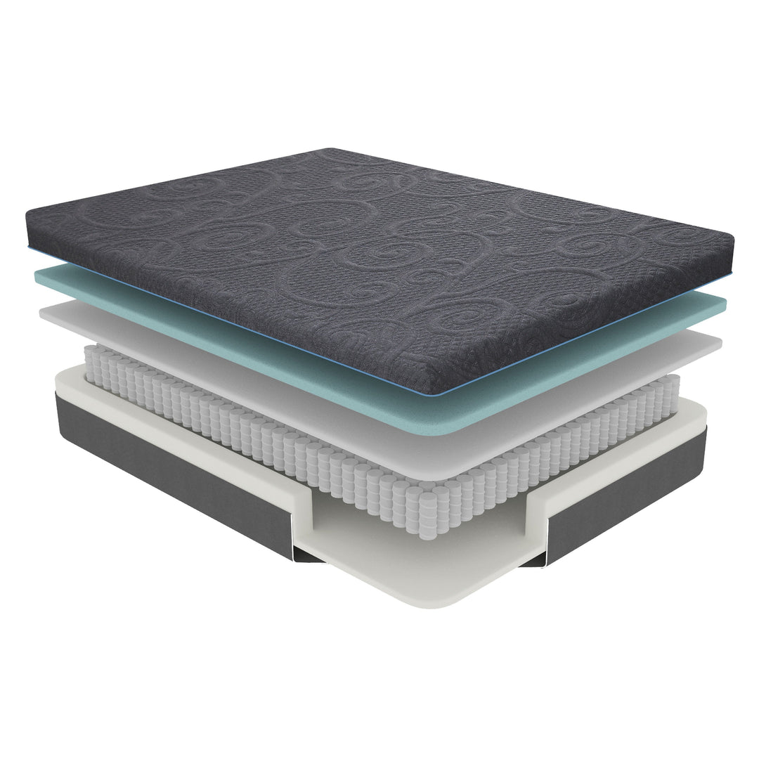 8-Inch Gel-Infused Memory Foam Hybrid Mattress