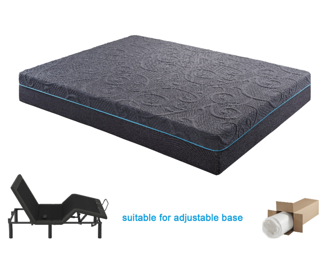 8-Inch Gel-Infused Memory Foam Hybrid Mattress
