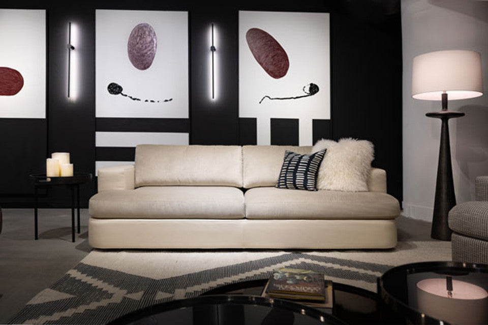 Curved Matteo Track Arm Sofa