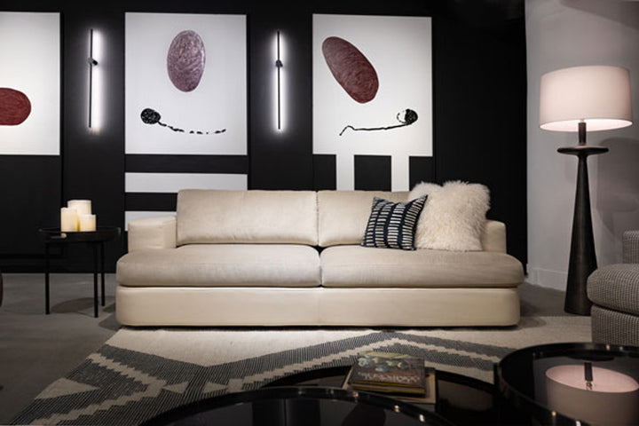 Curved Matteo Track Arm Sofa