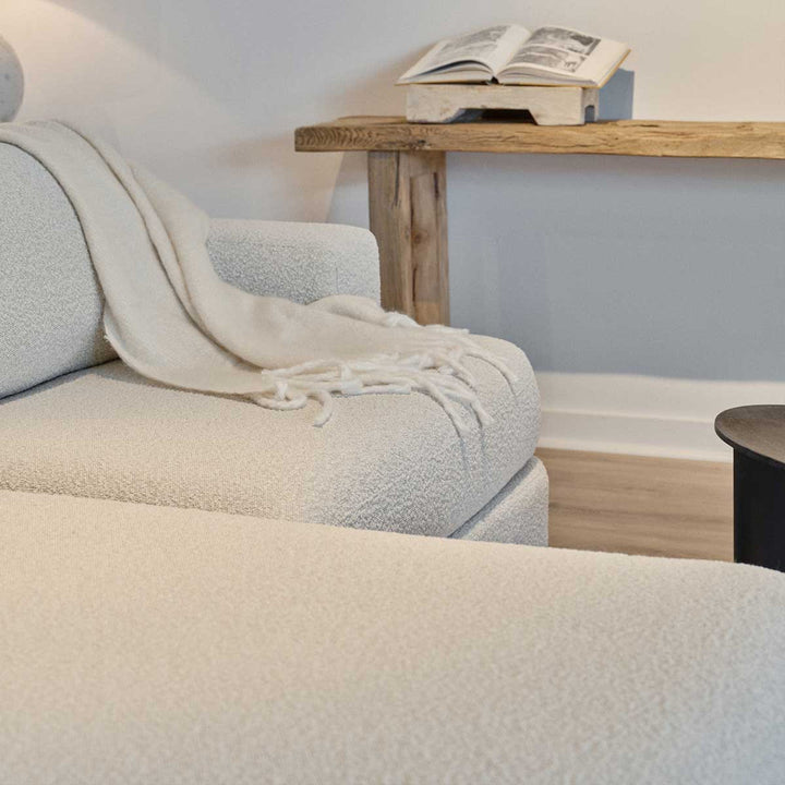 Matteo Curved Chaise Sectional with Track Arms