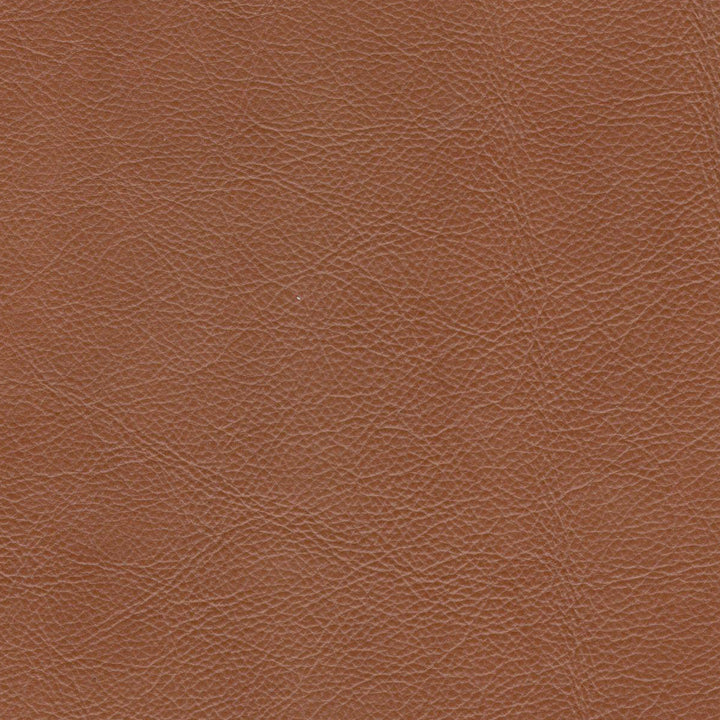 Mid-Century Tufted Leather Sofa in Cognac