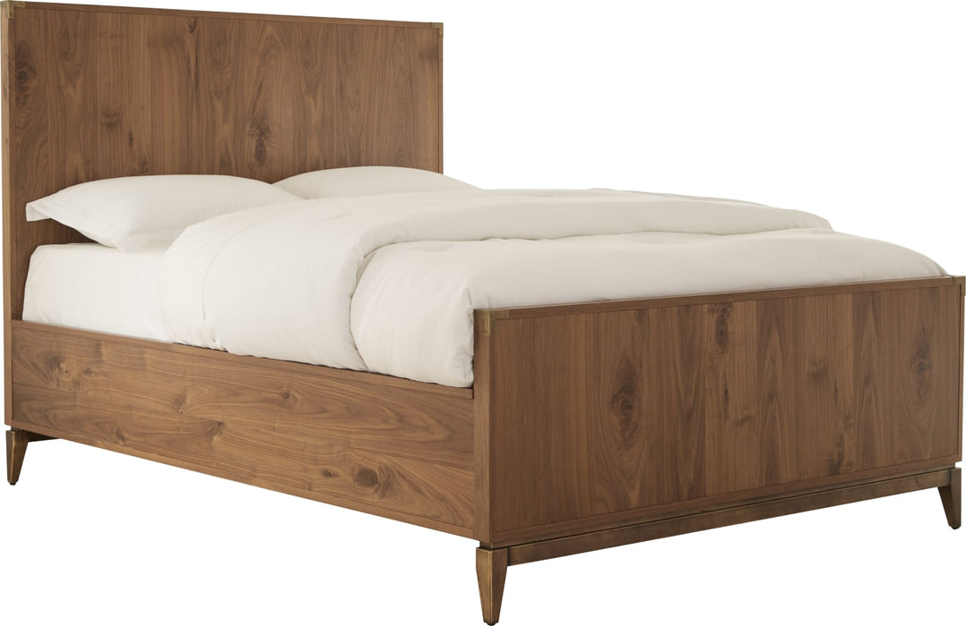 Adler Queen-size Panel Bed in Natural Walnut – view 5
