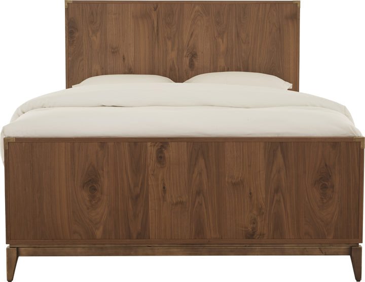 Adler Full-size Panel Bed in Natural Walnut – view 6