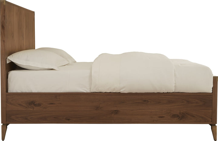 Adler Full-size Panel Bed in Natural Walnut – view 7