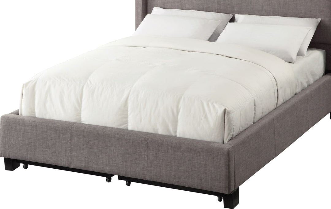 Adona Queen-Size Upholstered Storage Bed in Dolphin Linen (2026) – view 3
