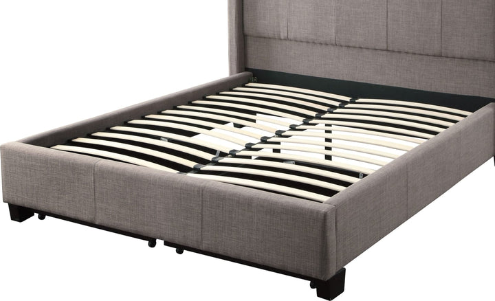 Adona Queen-Size Upholstered Storage Bed in Dolphin Linen (2026) – view 6