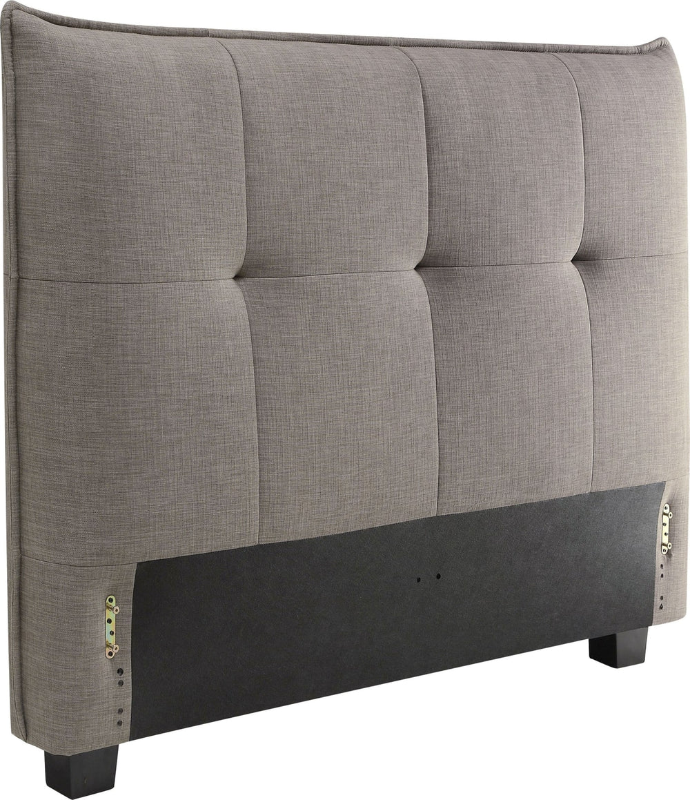 Adona Full-size Upholstered Headboard in Dolphin Linen – view 4