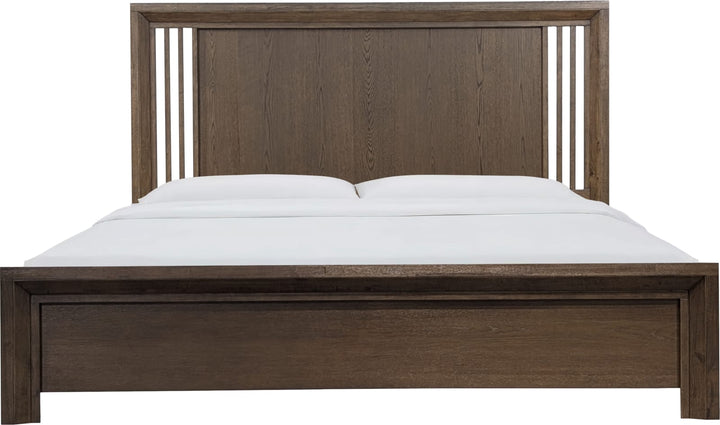 Almont Wd Pnl CK Bed - Brwood