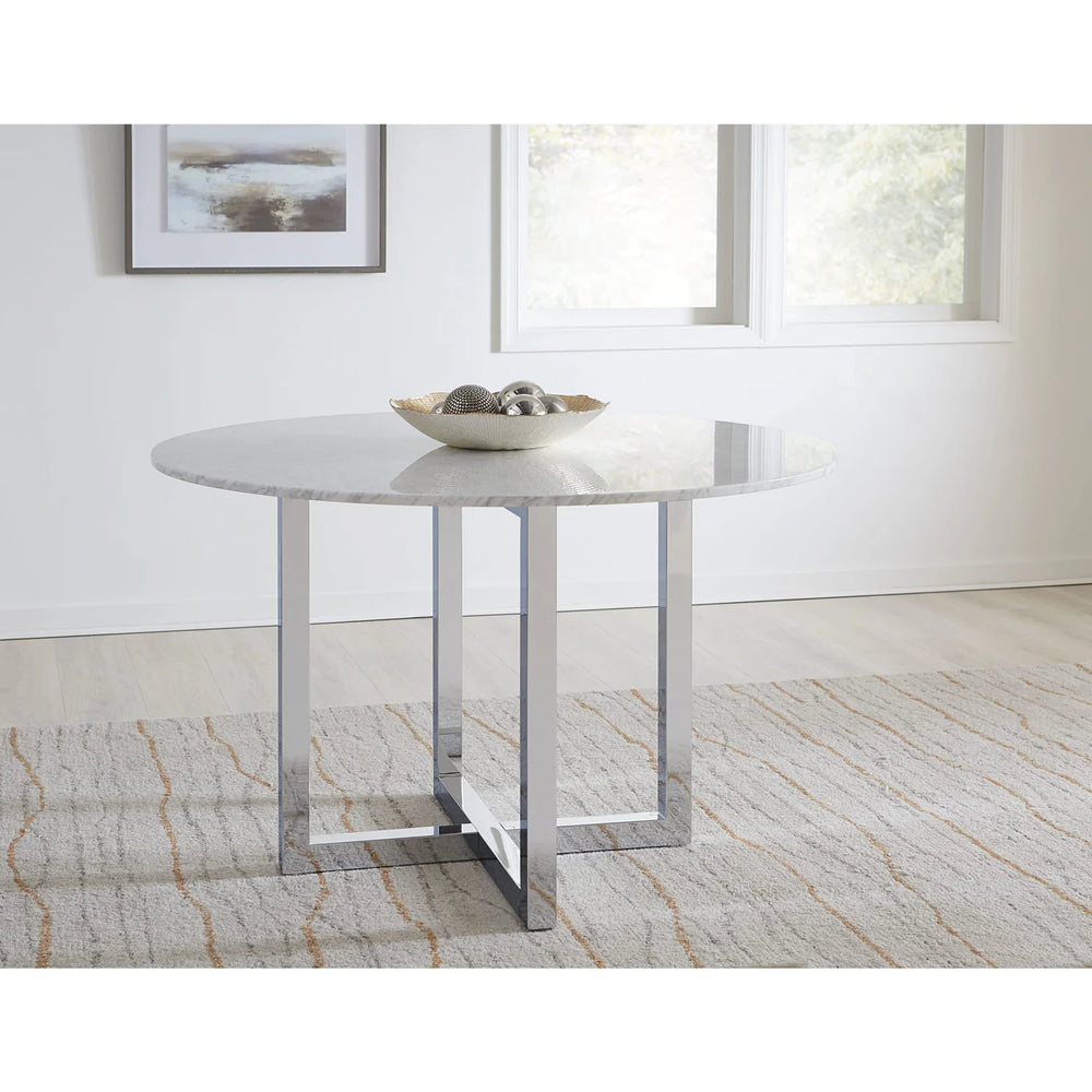 Modus Furniture 1Aj5625M Amalfi 54 Inch Round Counter Table