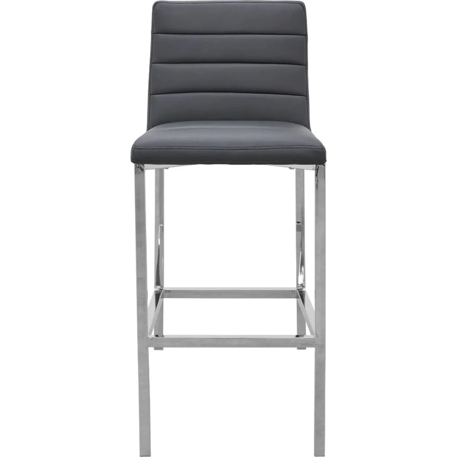 Modus Furniture 1Ae868M Amalfi Metal Back Bar Stool In Cobalt