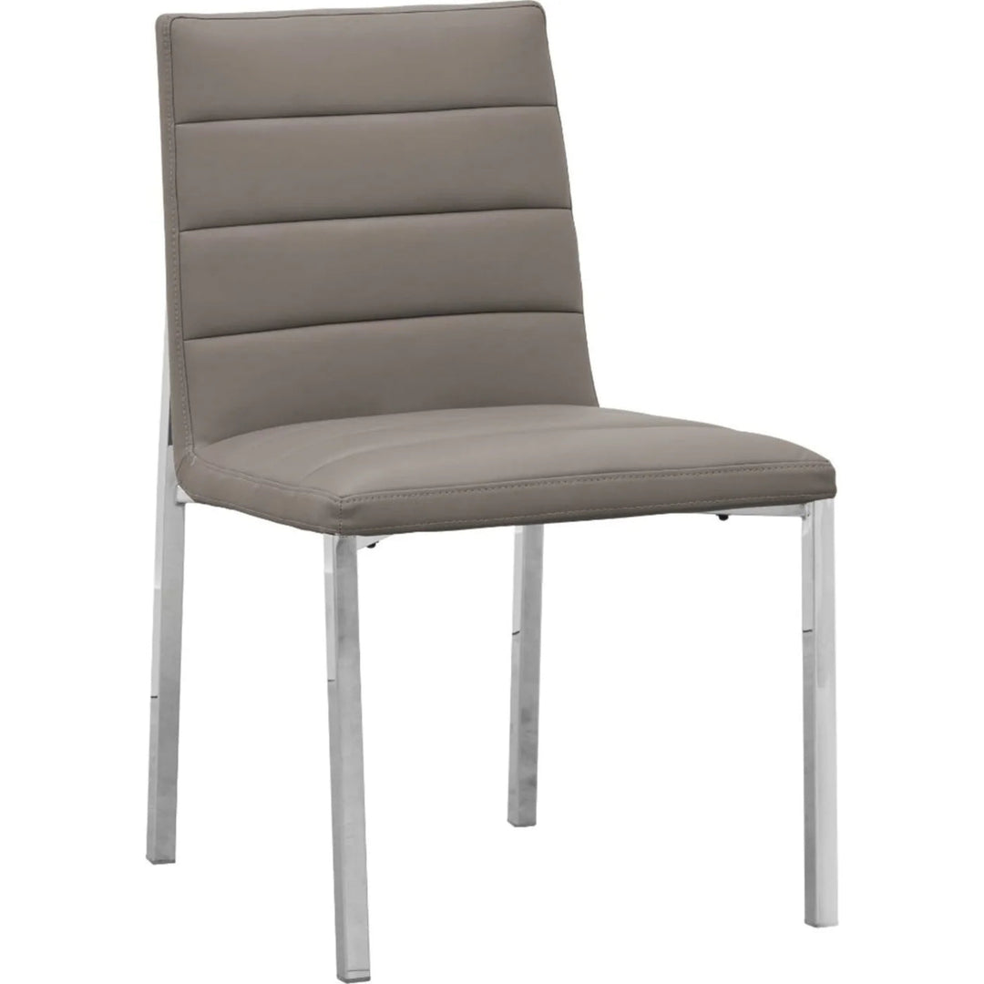 Modus Furniture 1Ae266M Amalfi Metal Back Chair In Taupe