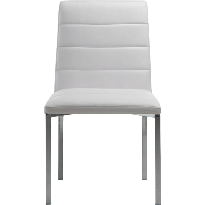Modus Furniture 1Aa466M Amalfi Metal Back Chair In White