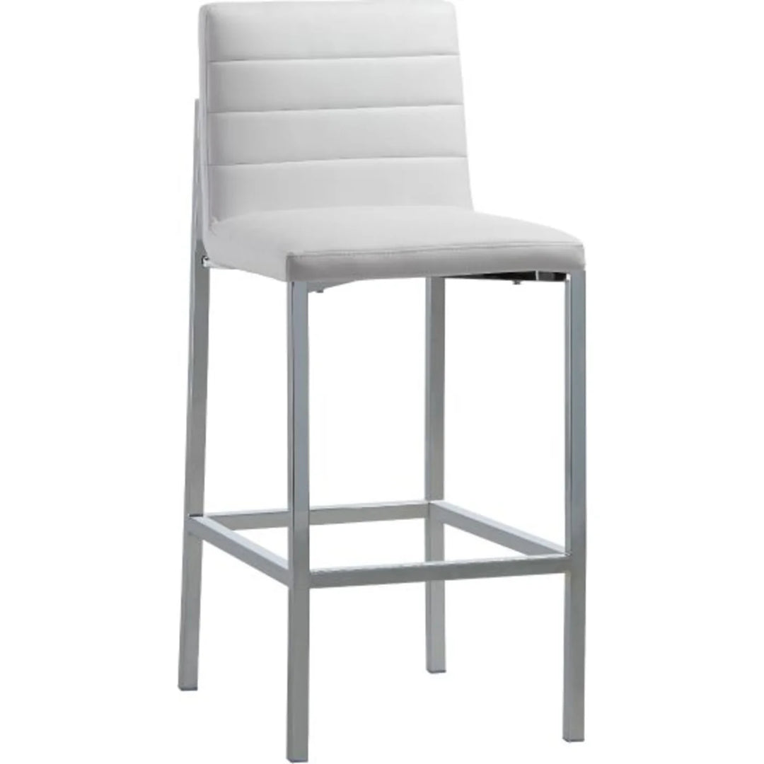 Modus Furniture 1Aa470M Amalfi Metal Back Counter Stool In White