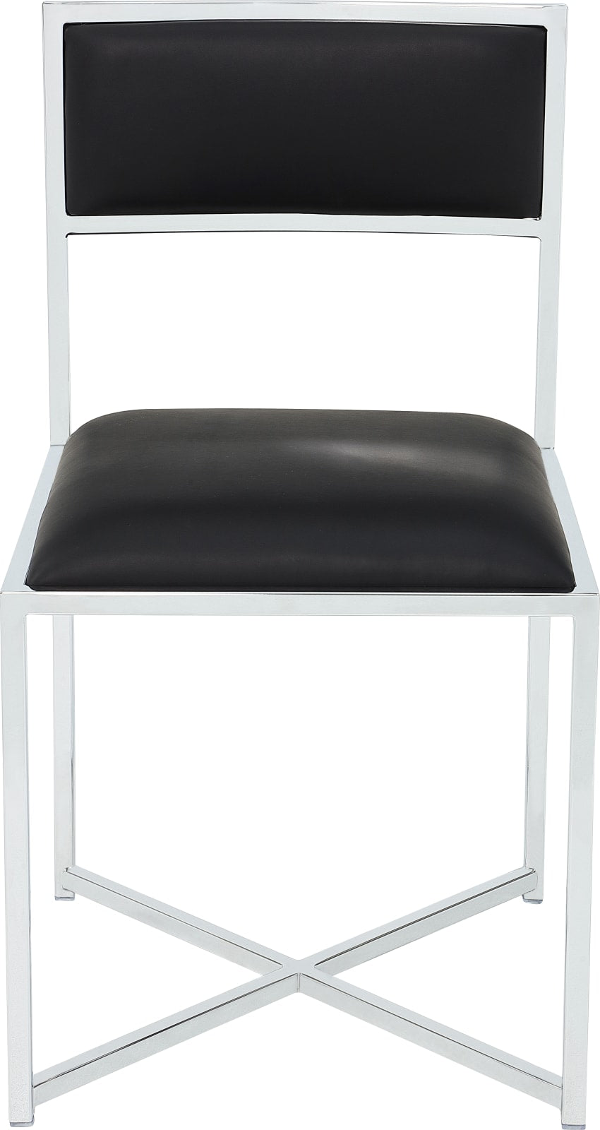 Amalfi X Base Chair -Soot/Chrm