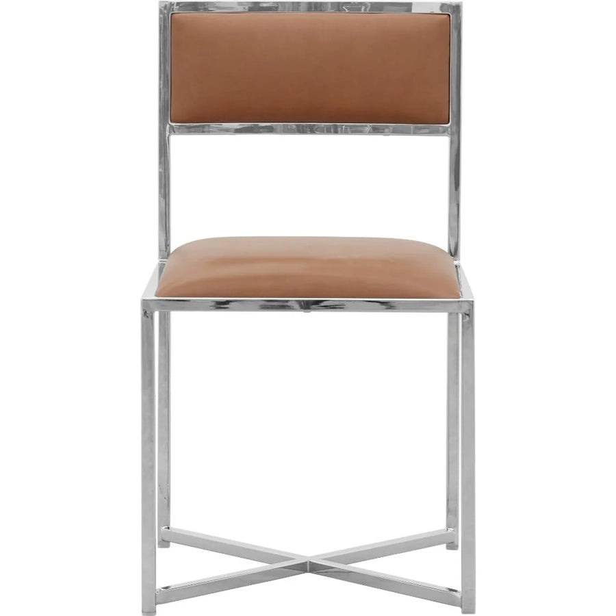 Modus Furniture 1A8366X Amalfi X Base Chair In Cognac