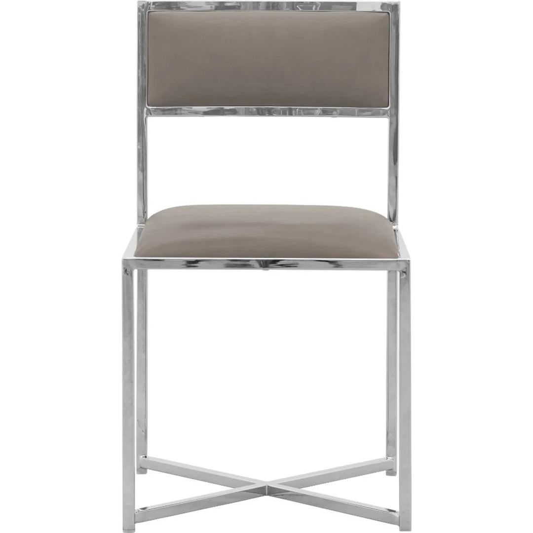 Modus Furniture 1Ae266X Amalfi X Base Chair In Taupe