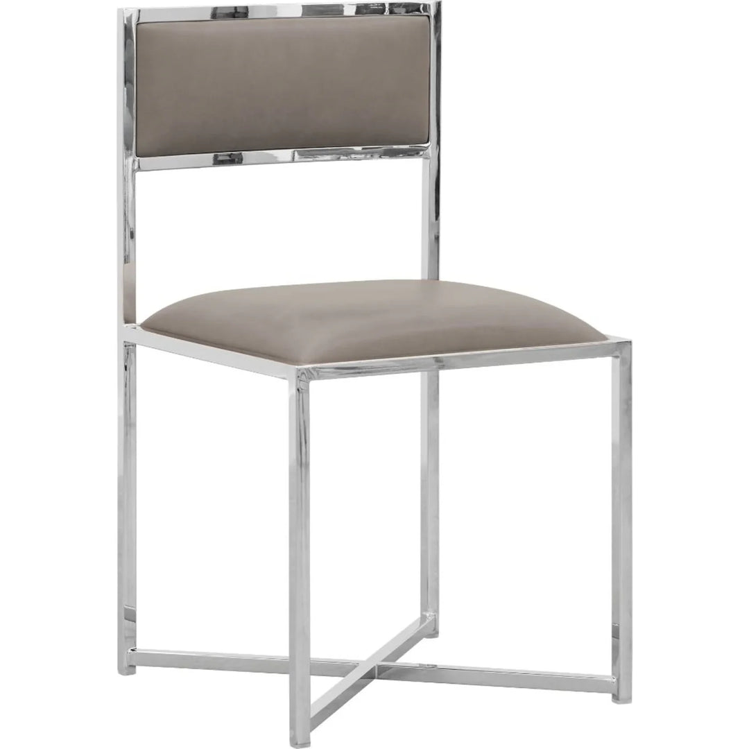 Modus Furniture 1Ae266X Amalfi X Base Chair In Taupe