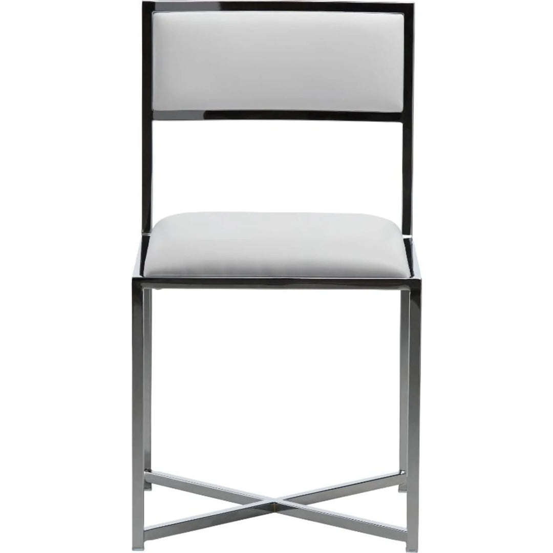 Modus Furniture 1Aa466X Amalfi X Base Chair In White