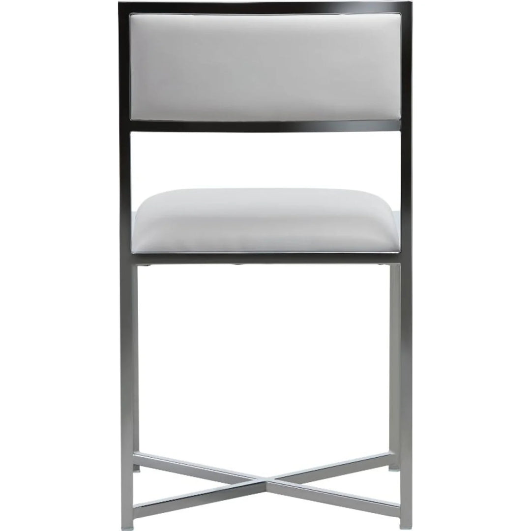 Modus Furniture 1Aa466X Amalfi X Base Chair In White