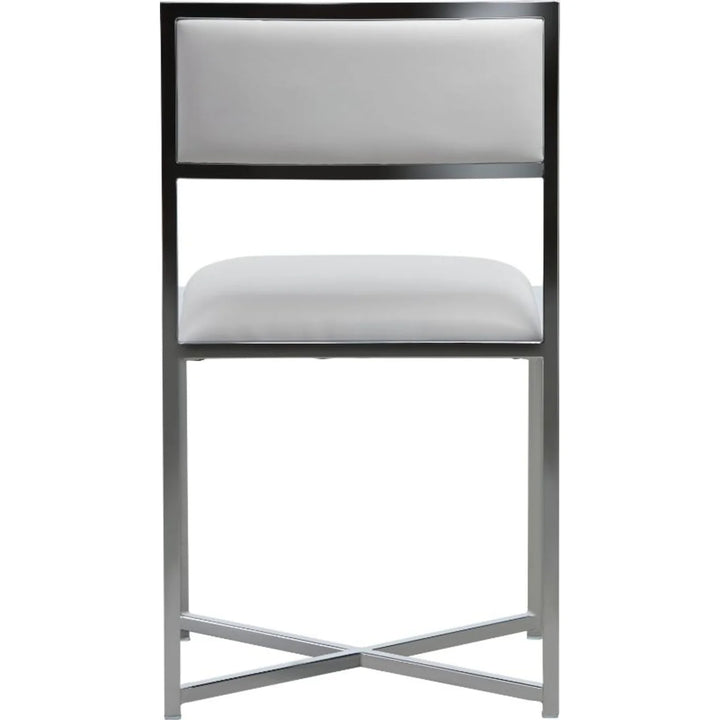 Modus Furniture 1Aa466X Amalfi X Base Chair In White