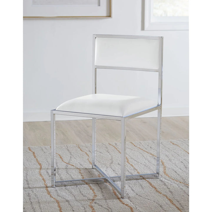 Modus Furniture 1Aa466X Amalfi X Base Chair In White