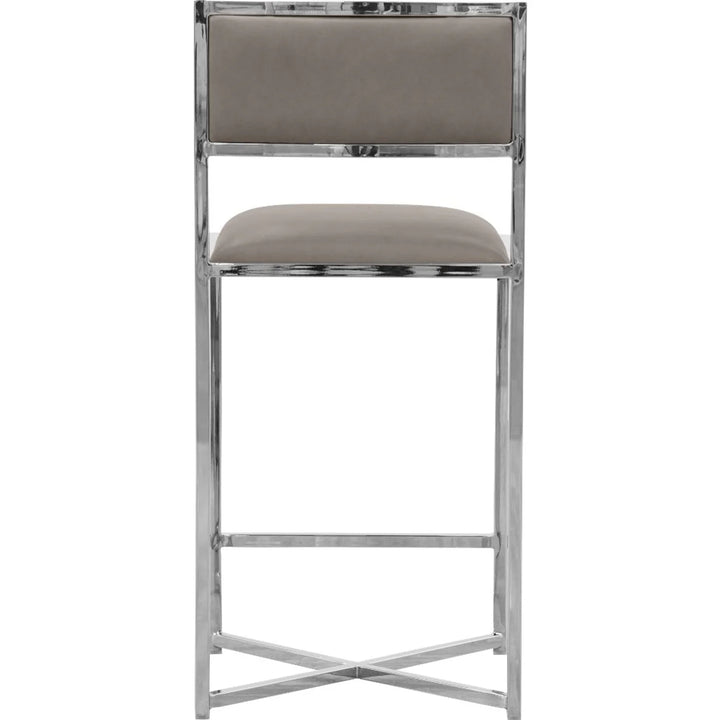 Modus Furniture 1Ae270X Amalfi X Base Counter Stool In Taupe
