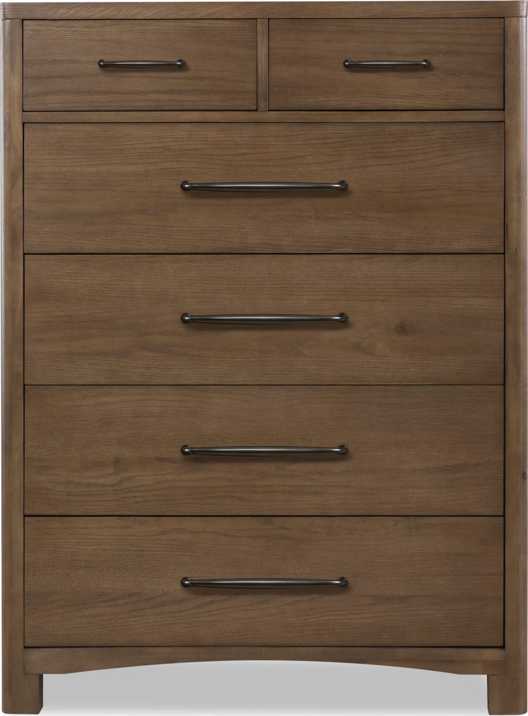 Arden 6 Drw Chest - Tvrn Brown – view 2