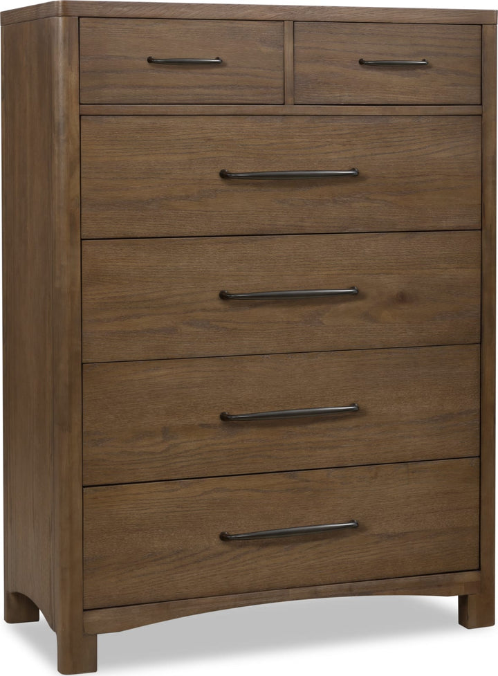 Arden 6 Drw Chest - Tvrn Brown – view 3