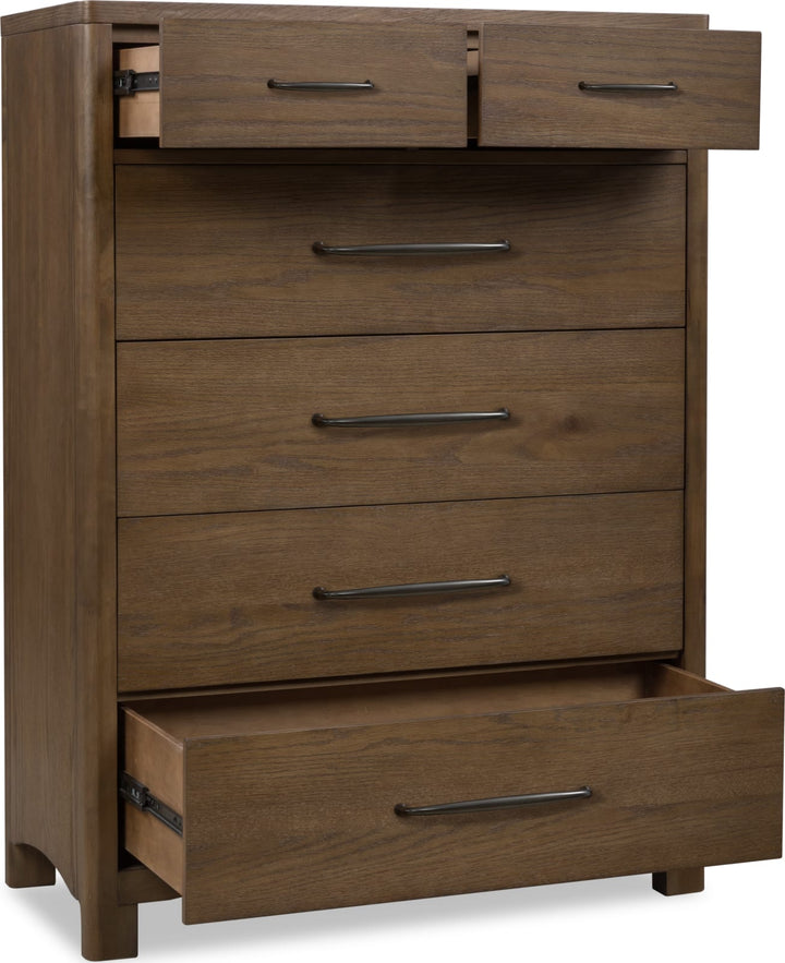 Arden 6 Drw Chest - Tvrn Brown – view 4