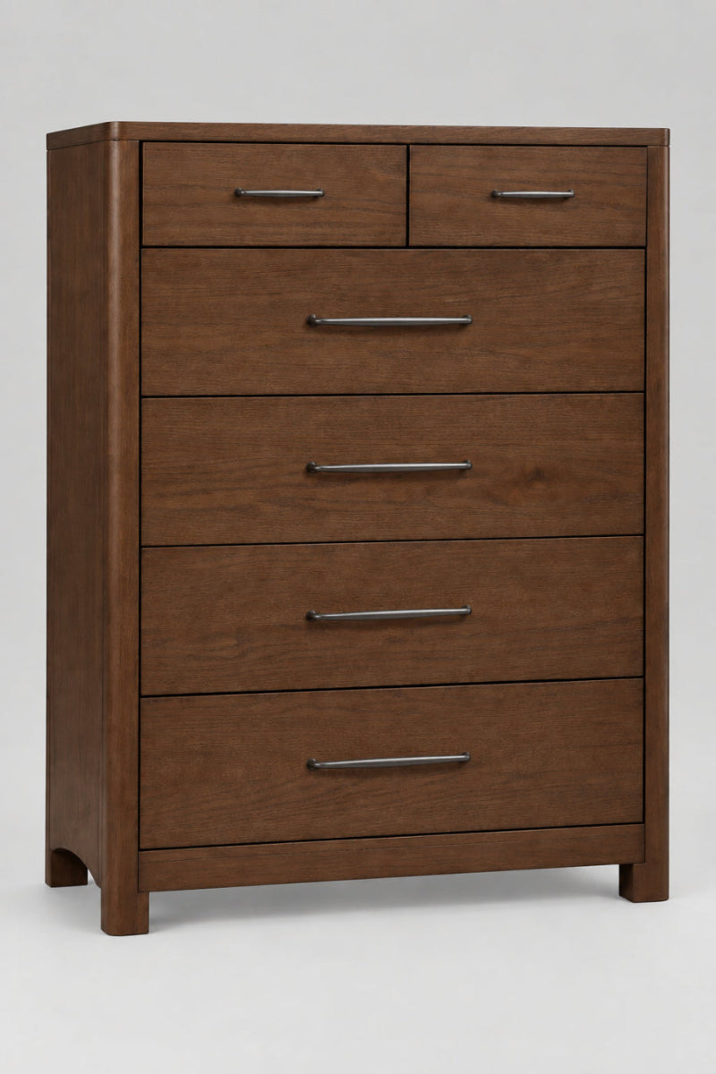 Arden 6 Drw Chest - Tvrn Brown view 4