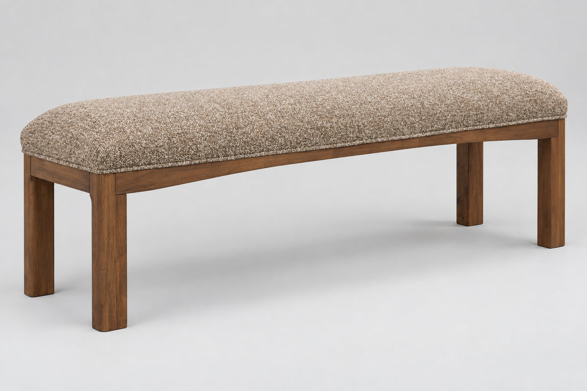 Arden Uph Bench - Mlt Grn/T Bn view 3