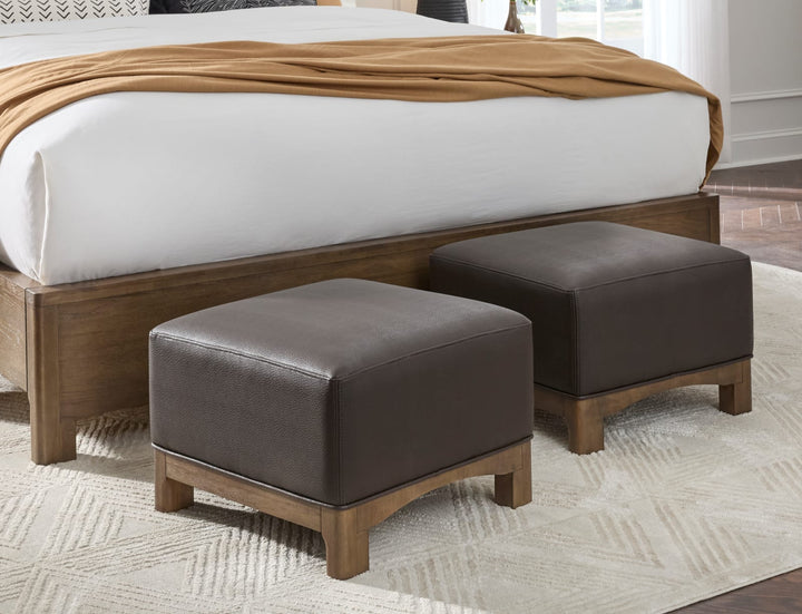 Arden Uph Ottoman - D Ch/T Bwn