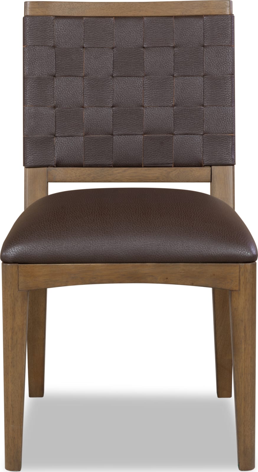 Arden Wvn Sd Chair - D C/T Brn – view 2