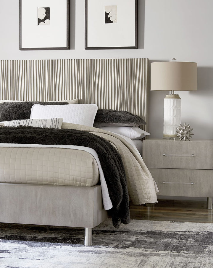 Argento Full Bed in Misty Grey – view 3