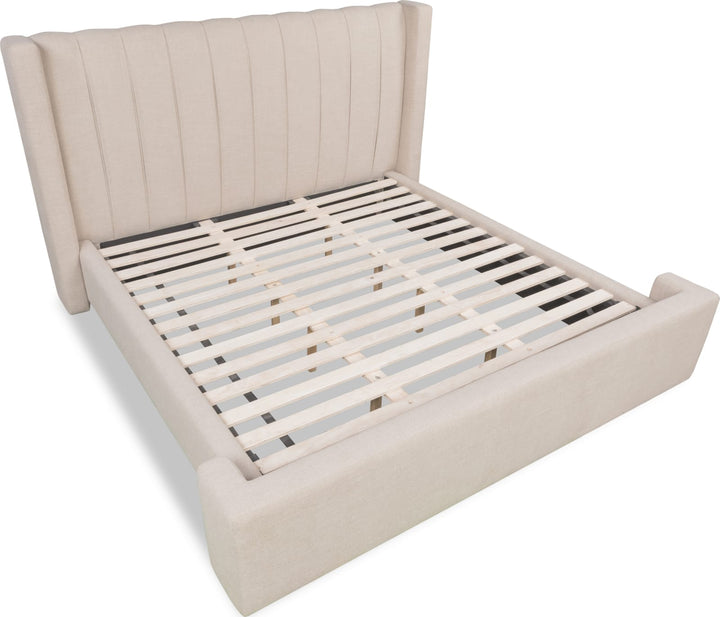 Arroyo Uph King Bed - Cashew – view 11
