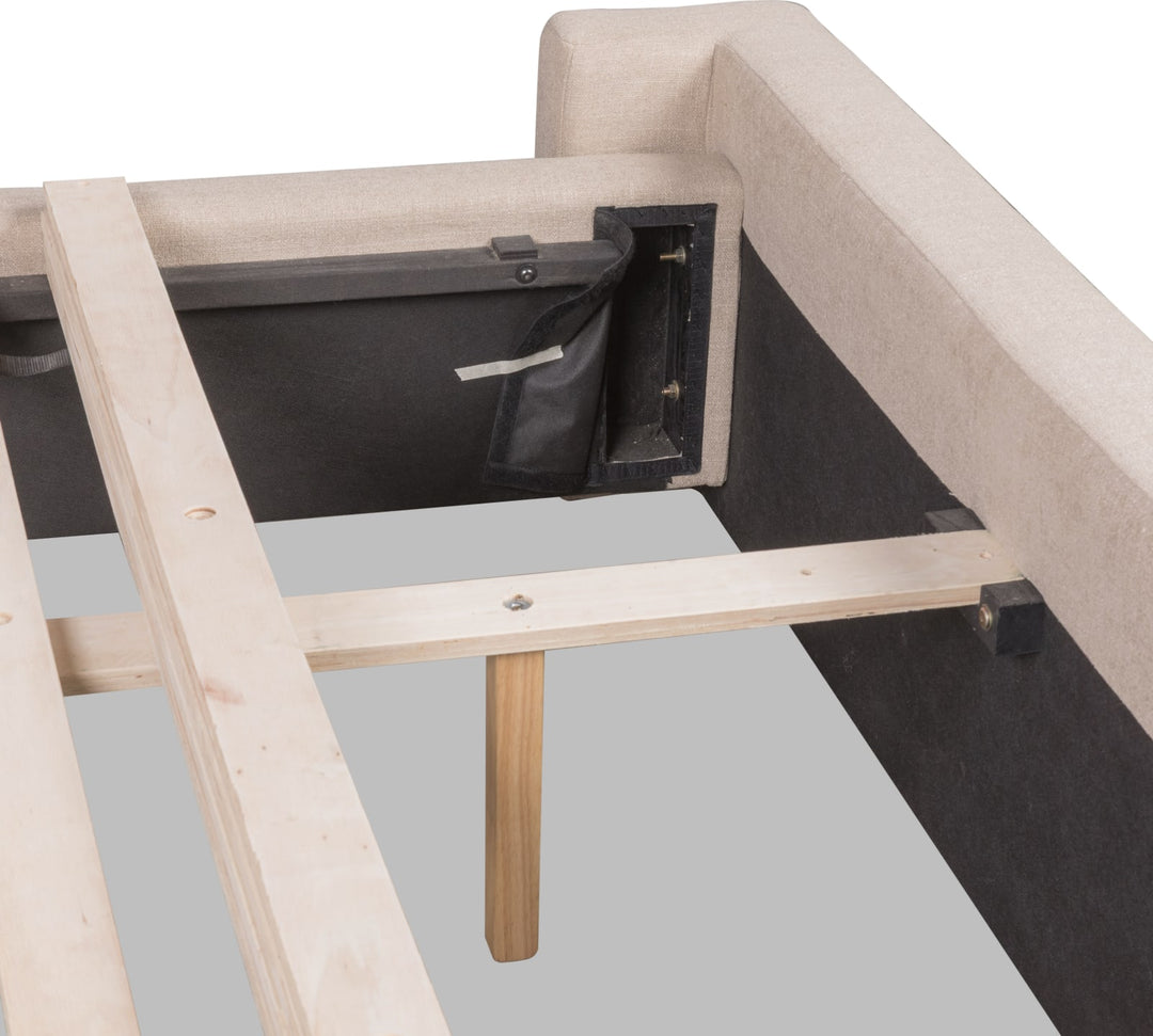 Arroyo Uph King Bed - Cashew – view 13