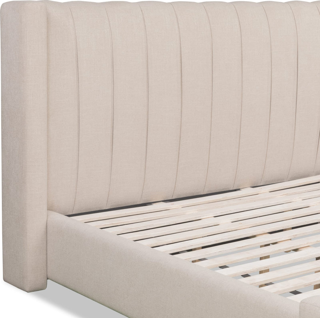 Arroyo Uph Queen Bed - Cashew – view 10