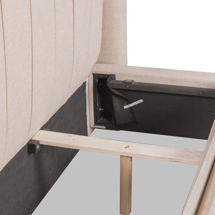 Arroyo Uph Queen Bed - Cashew – view 14