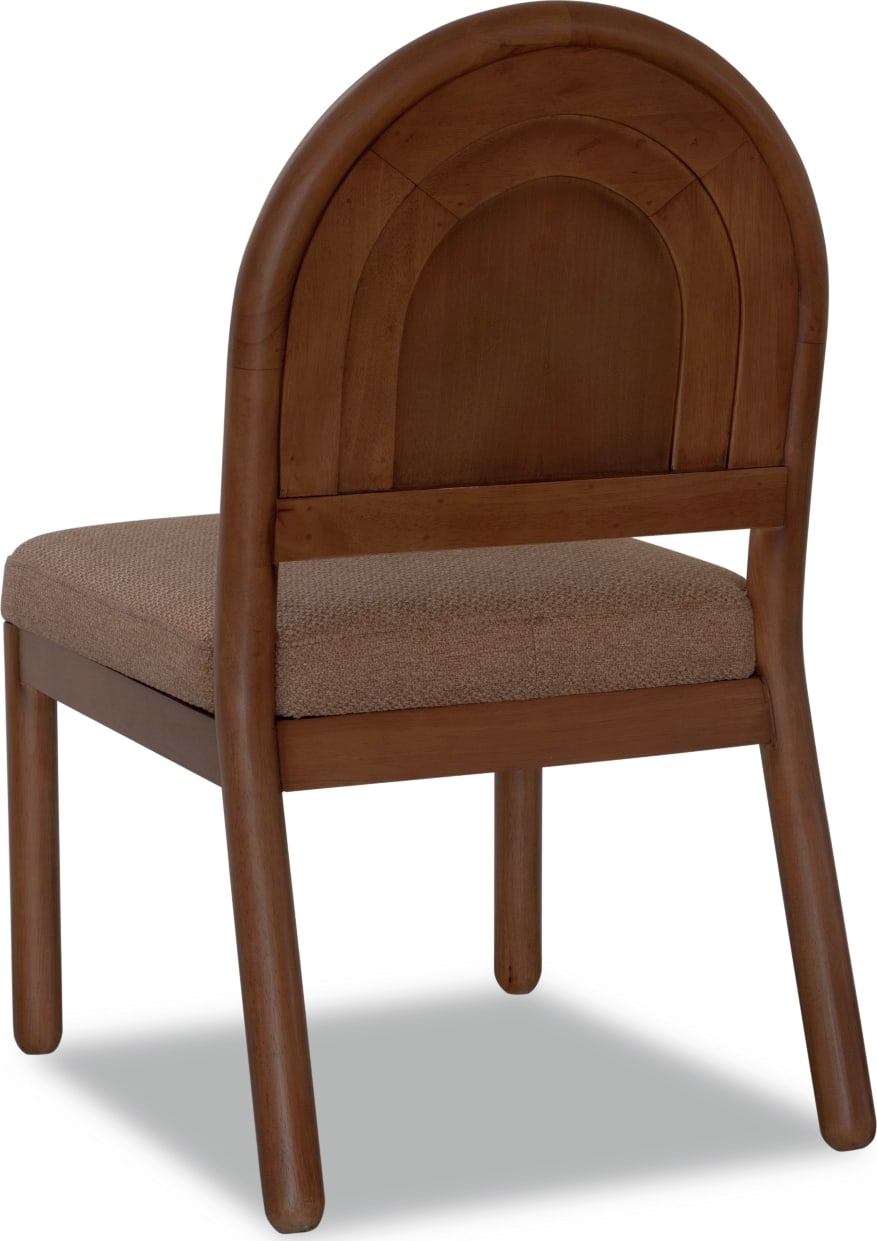 Astor Arc Bk Chair - Wt Bd/Clt – view 5