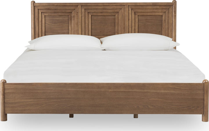 Astor Pnl Queen Bd - Claystone
