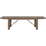 Autumn Solid Wood Extending Dining Table in Flink Oak