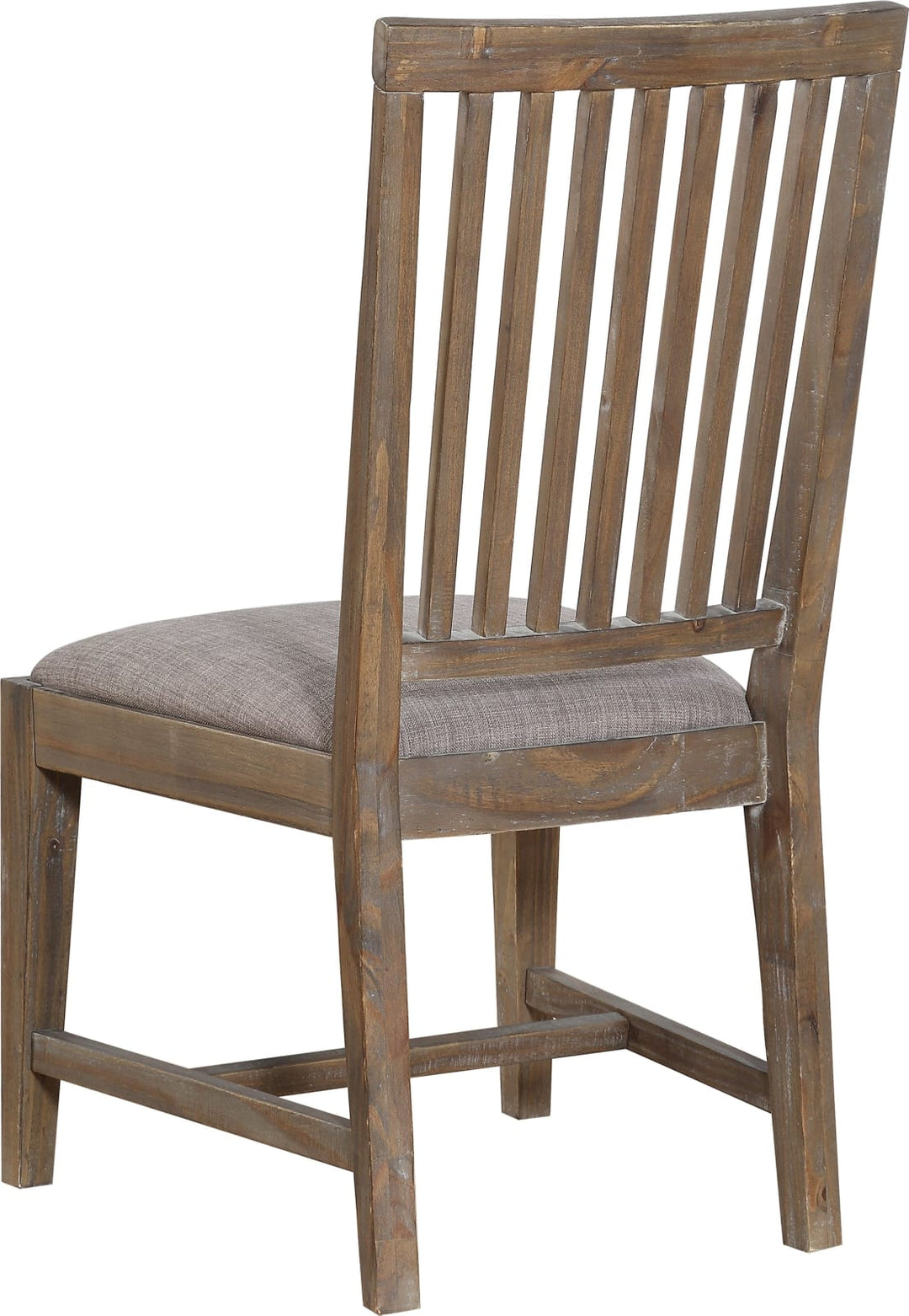 Autumn Solid Wood Upholstered Dining Chair in Flint Oak – view 6