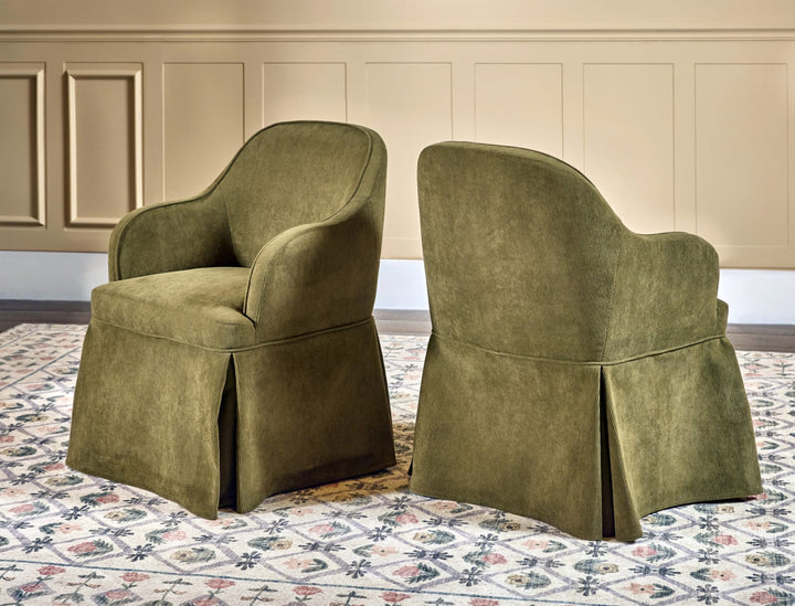 Beckett Uph Chair - Moss