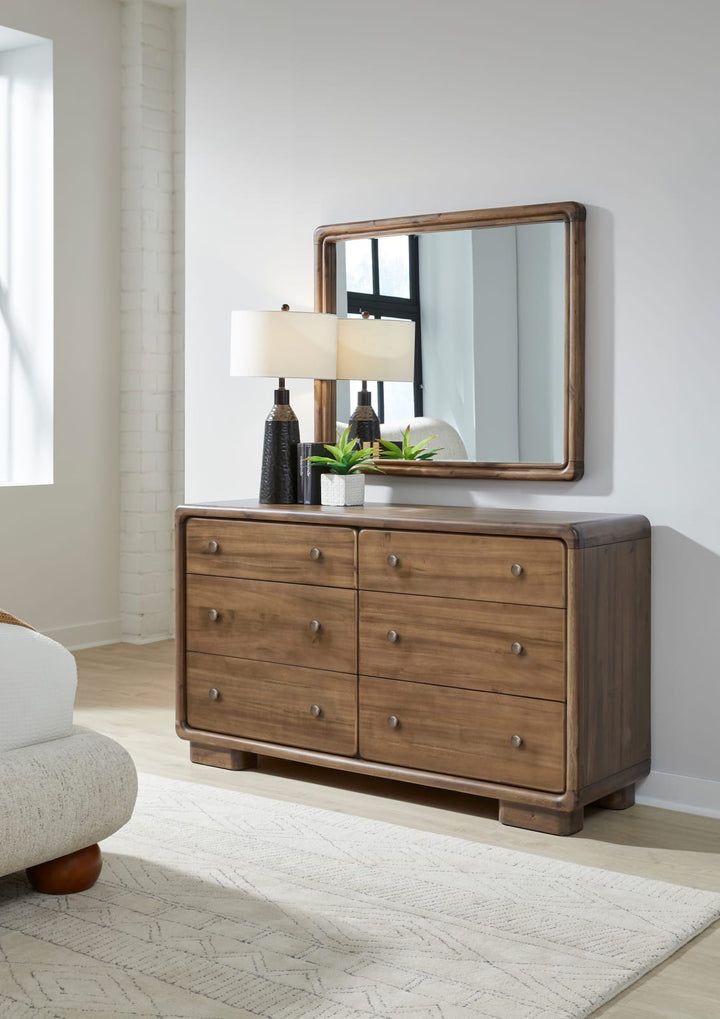 Boka Beveled Glass Wall or Dresser Mirror in Impala – view 2
